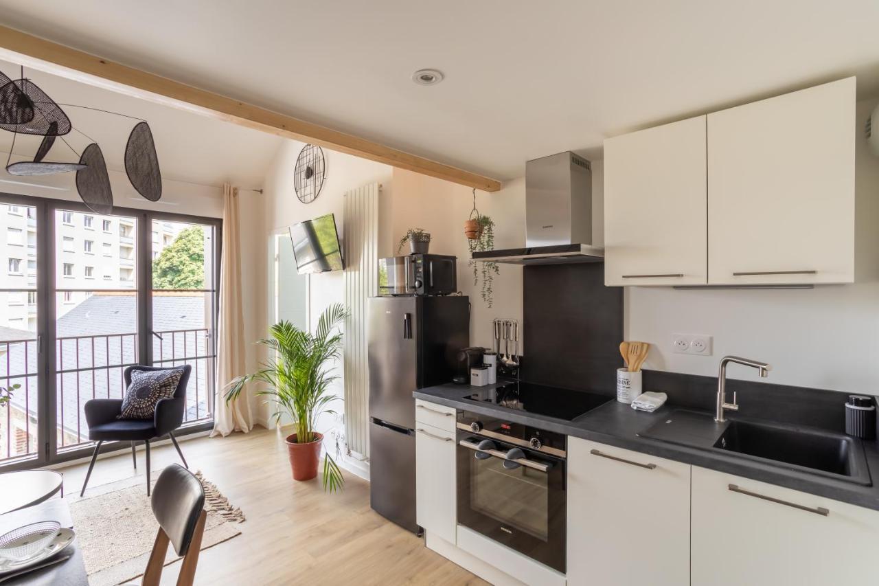 Le Saint Martin Bis - Bel Appartement Moderne Et Confortable Rennes Eksteriør bilde