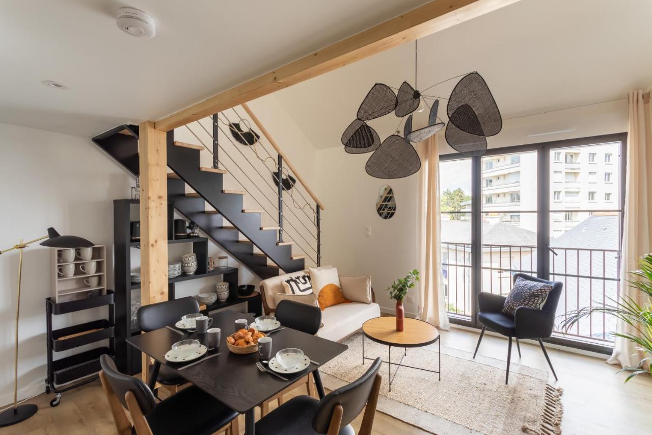 Le Saint Martin Bis - Bel Appartement Moderne Et Confortable Rennes Eksteriør bilde